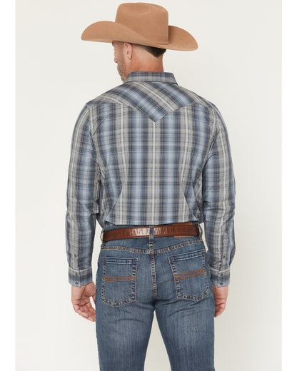 Men's Wild Creek Plaid Print Long Sleeve Snap Western Shirt | Cody James Clothing