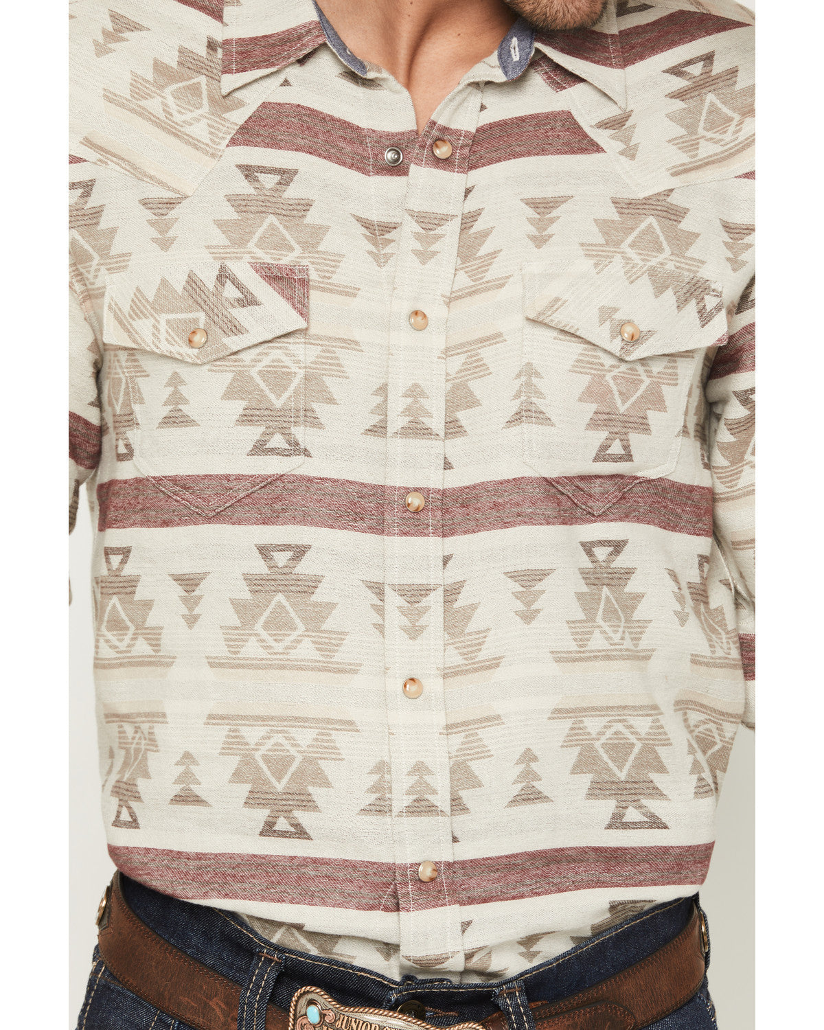 Men's Sierra Nevada Southwestern Print Long Sleeve Snap Wes | Cody James Clothing|Sale