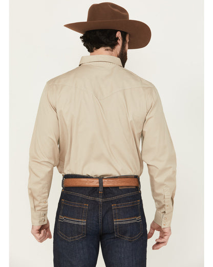 Men's Threadstone Solid Long Sleeve Snap Western Shirt | Cody James Clothing
