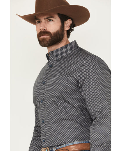 Men's San Juan Geo Print Long Sleeve Button-Down Stretch We | Cody James Clothing|Boys