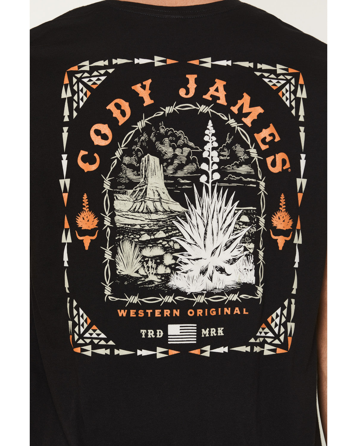 Men's Agave Desert Short Sleeve Graphic T-Shirt | Cody James Clothing|Sale