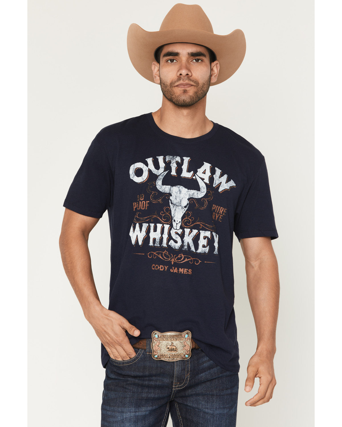 Men's 100 Proof Short Sleeve Graphic T-Shirt | Cody James Clothing