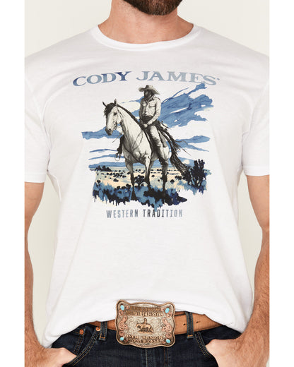 Men's Western Tradition Cowboy Short Sleeve Graphic T-Shirt | Cody James Clothing|Sale