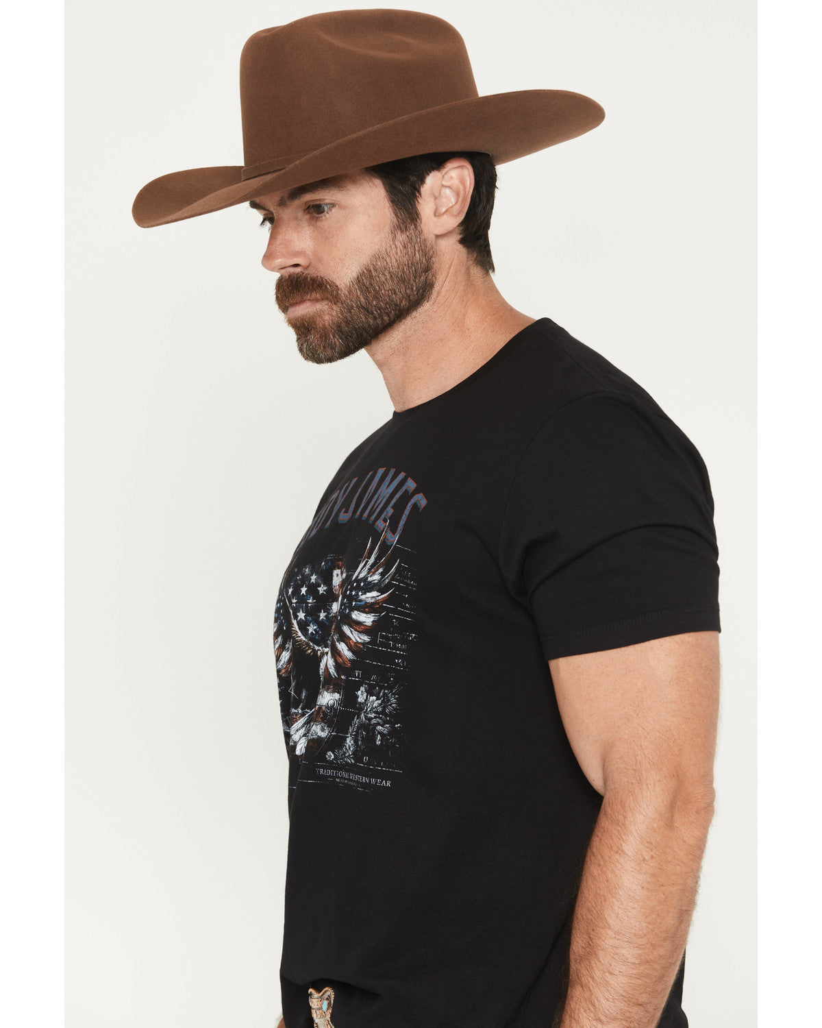 Men's Eagle Patriotic Short Sleeve Graphic T-Shirt | Cody James Clothing