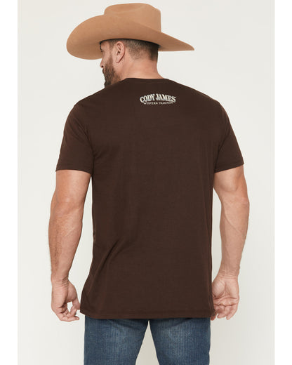 Men's Scenic Skull Head Short Sleeve Graphic T-Shirt | Cody James Clothing