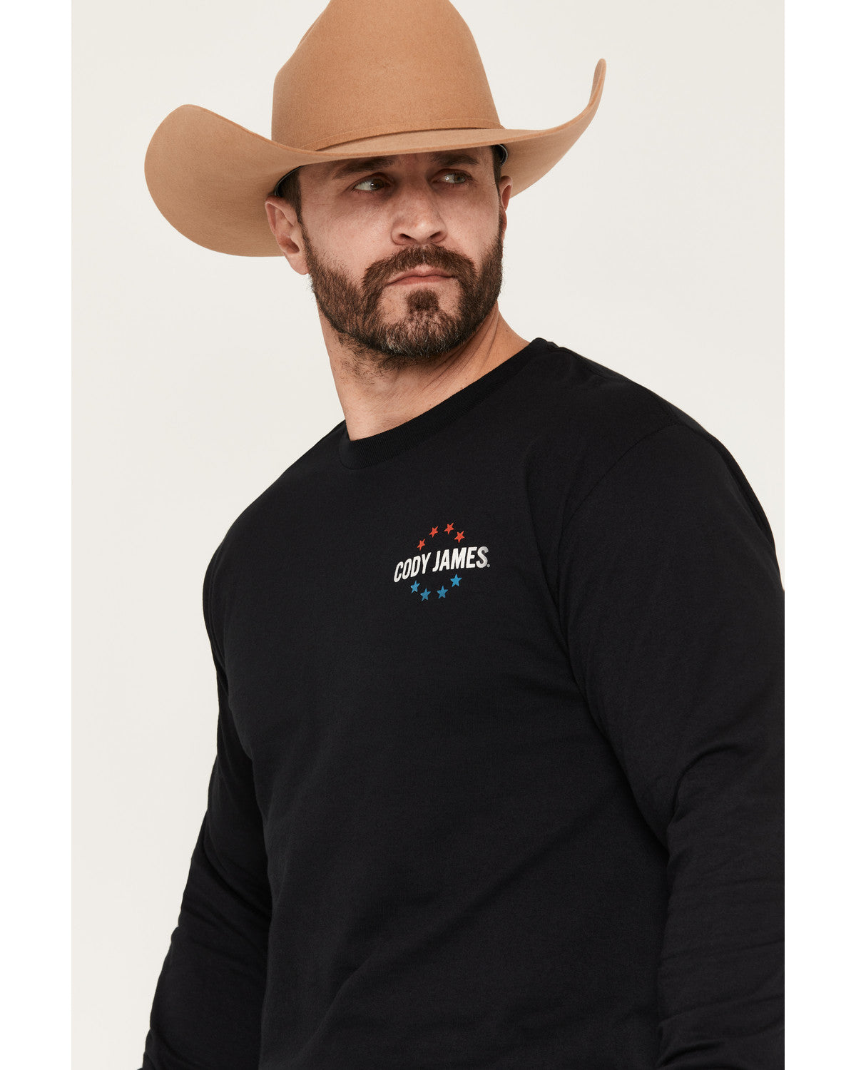 Men's American Legend Long Sleeve Graphic T-Shirt | Cody James Clothing