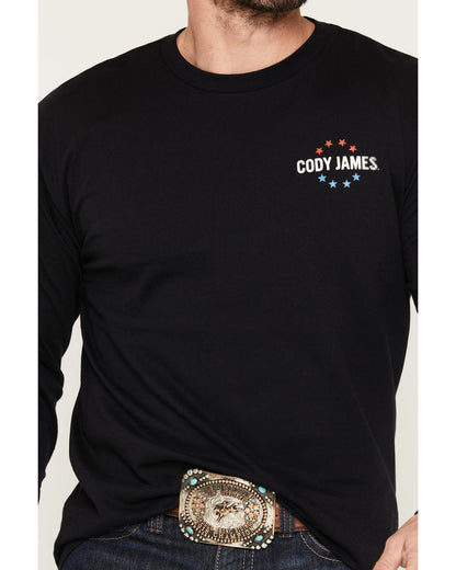 Men's American Legend Long Sleeve Graphic T-Shirt | Cody James Clothing