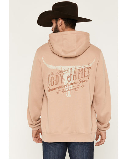 Men's Longhorn Graphic Hooded Sweatshirt | Cody James Clothing
