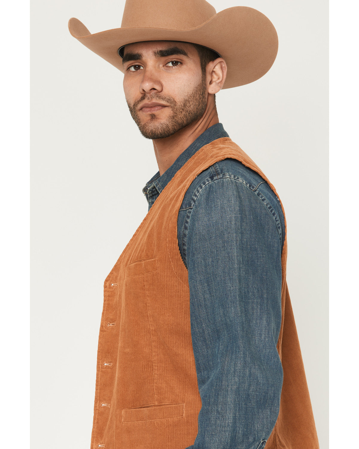 Men's William Corduroy Button-Down Vest | Cody James Clothing|Boys|Sale
