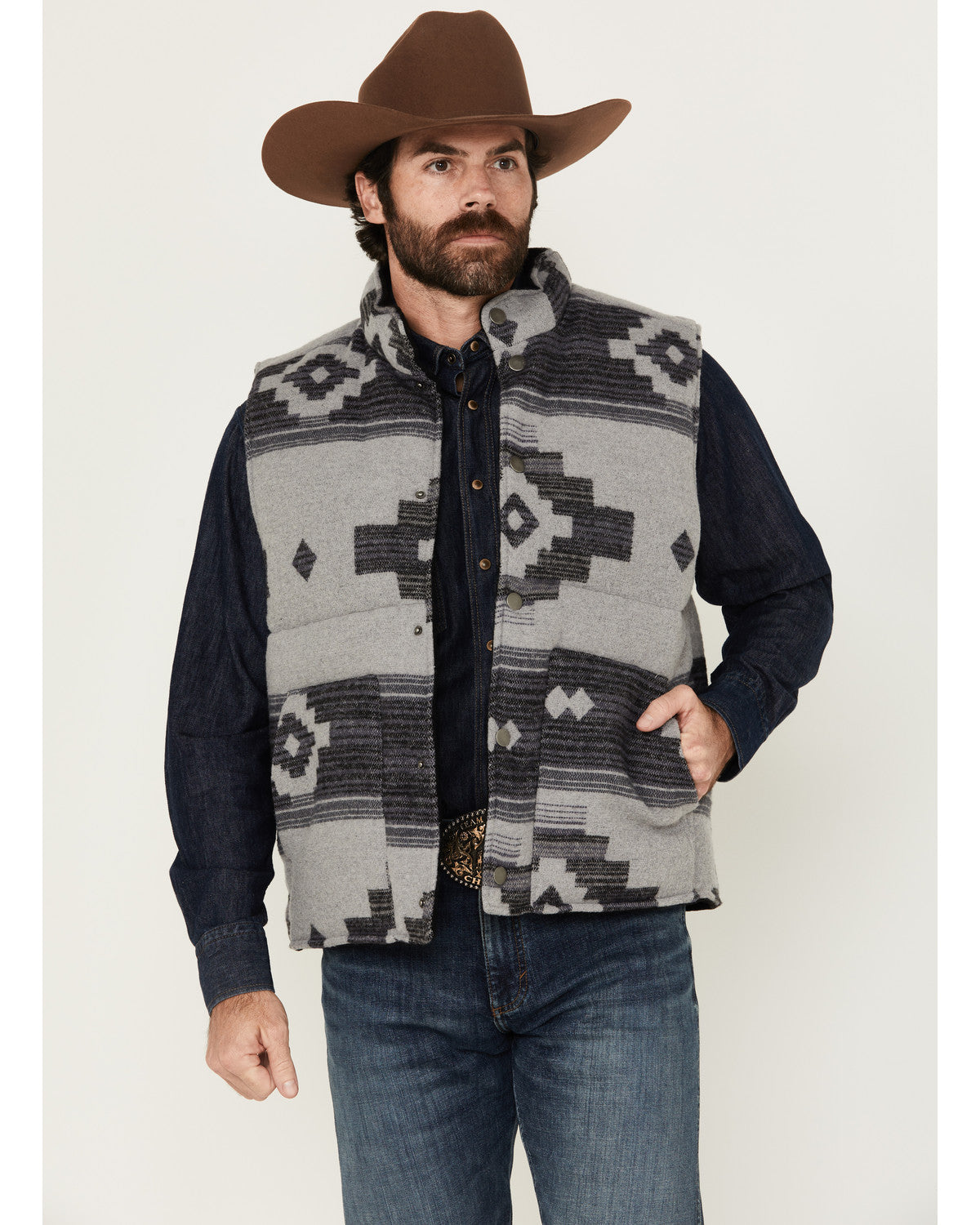 Men's Suns Reversible Woolish Puffer Vest | Cody James Clothing|Sale