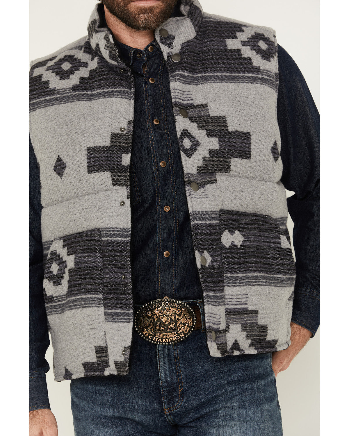 Men's Suns Reversible Woolish Puffer Vest | Cody James Clothing|Sale