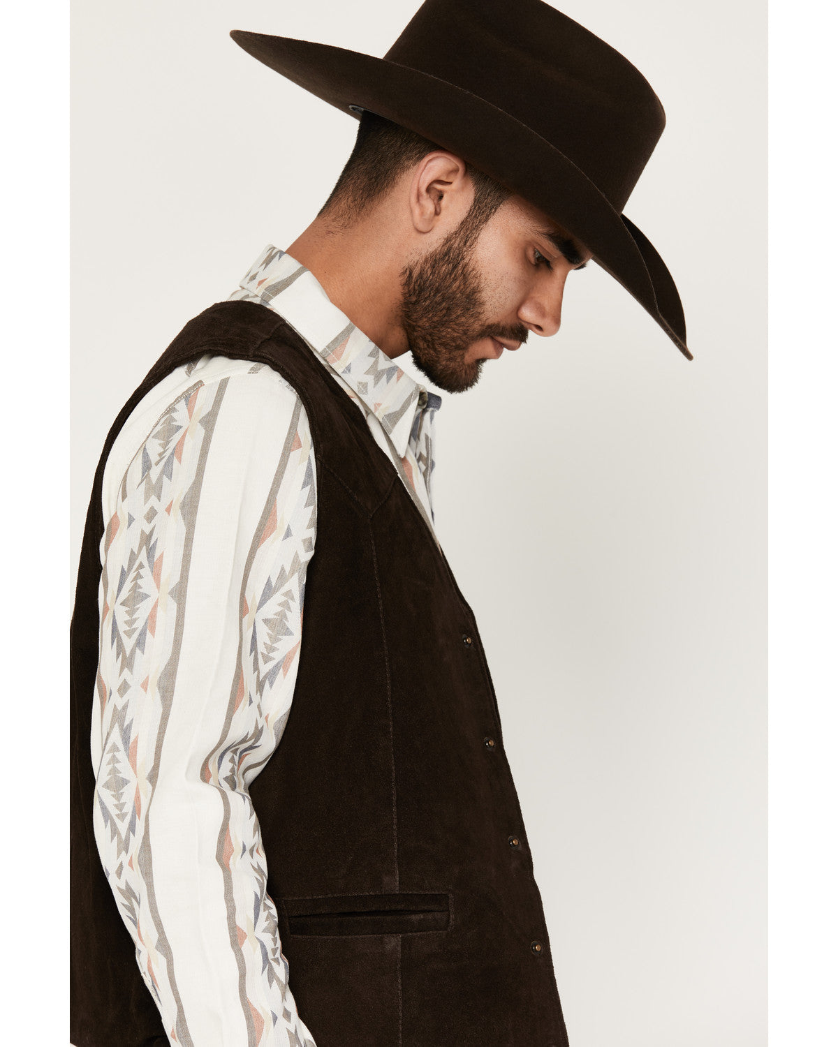 Men's Angus Suede Vest | Cody James Clothing