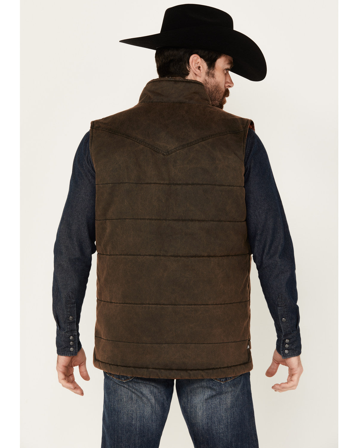 Men's Oil Slick Snap Vest - Tall | Cody James Clothing