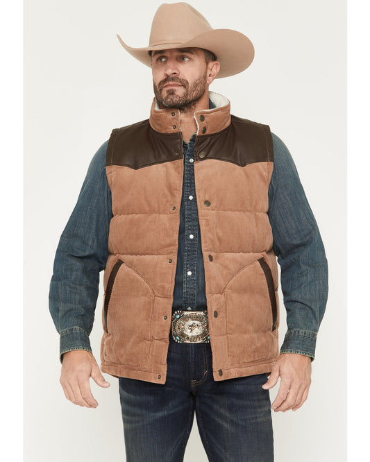 Men's Lonoke Corduroy Puffer Vest - Tall | Cody James Clothing