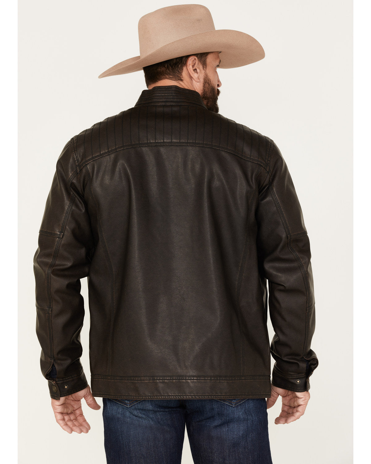 Men's Houston Distressed Moto Jacket - Big & Tall | Cody James Clothing