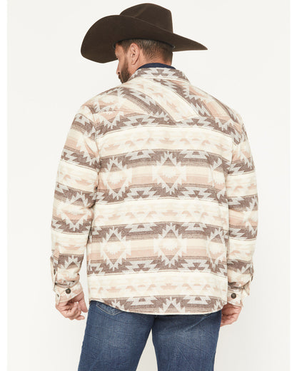 Men's Emmons Sherpa Lined Southwestern Striped Flannel Shir | Cody James Clothing|Sale