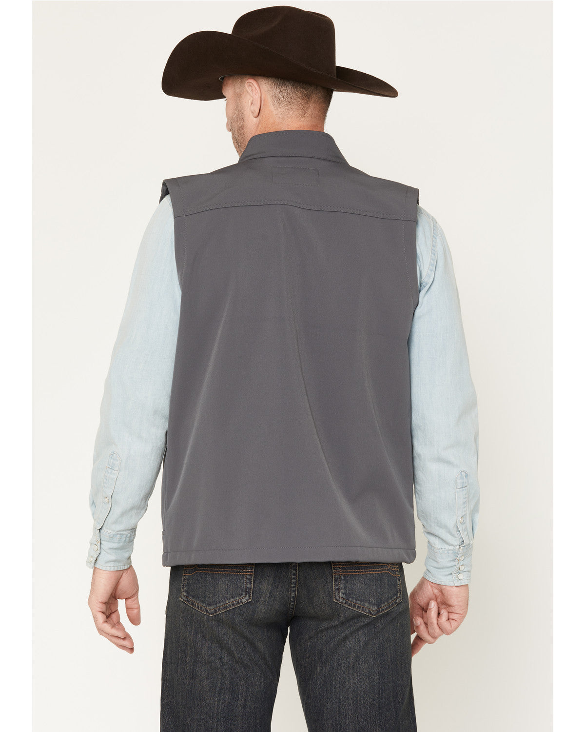 Men's Estacado Solid Concealed Carry Softshell Vest - Tall | Cody James Clothing