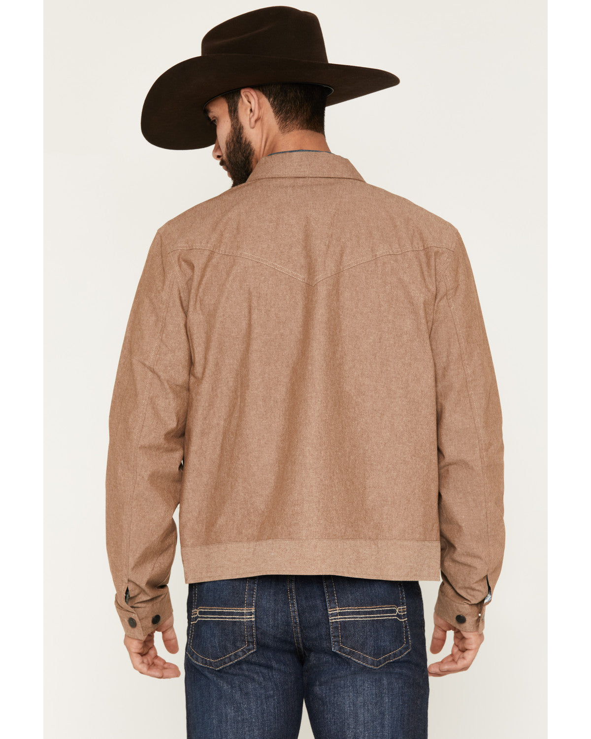 Men's Chambray Lightweight Bomber Jacket | Cody James Clothing