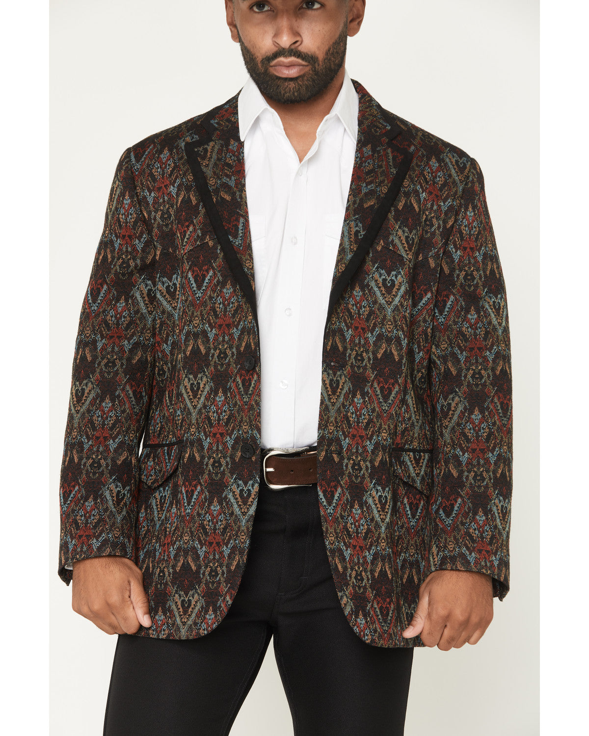 Black 1978® Men's Tapestry Button-Down Sportcoat | Cody James Clothing