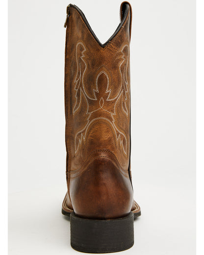 Men's Ace Zip Performance Western Boots - Broad Square Toe | Cody James Boots