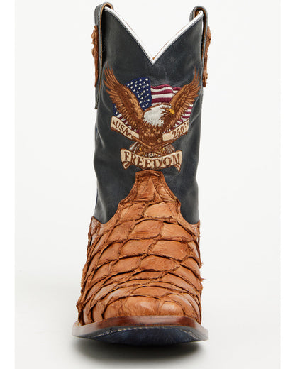 Men's America 250 Freedom Exotic Pirarucu Western Boots - B | Cody James Boots