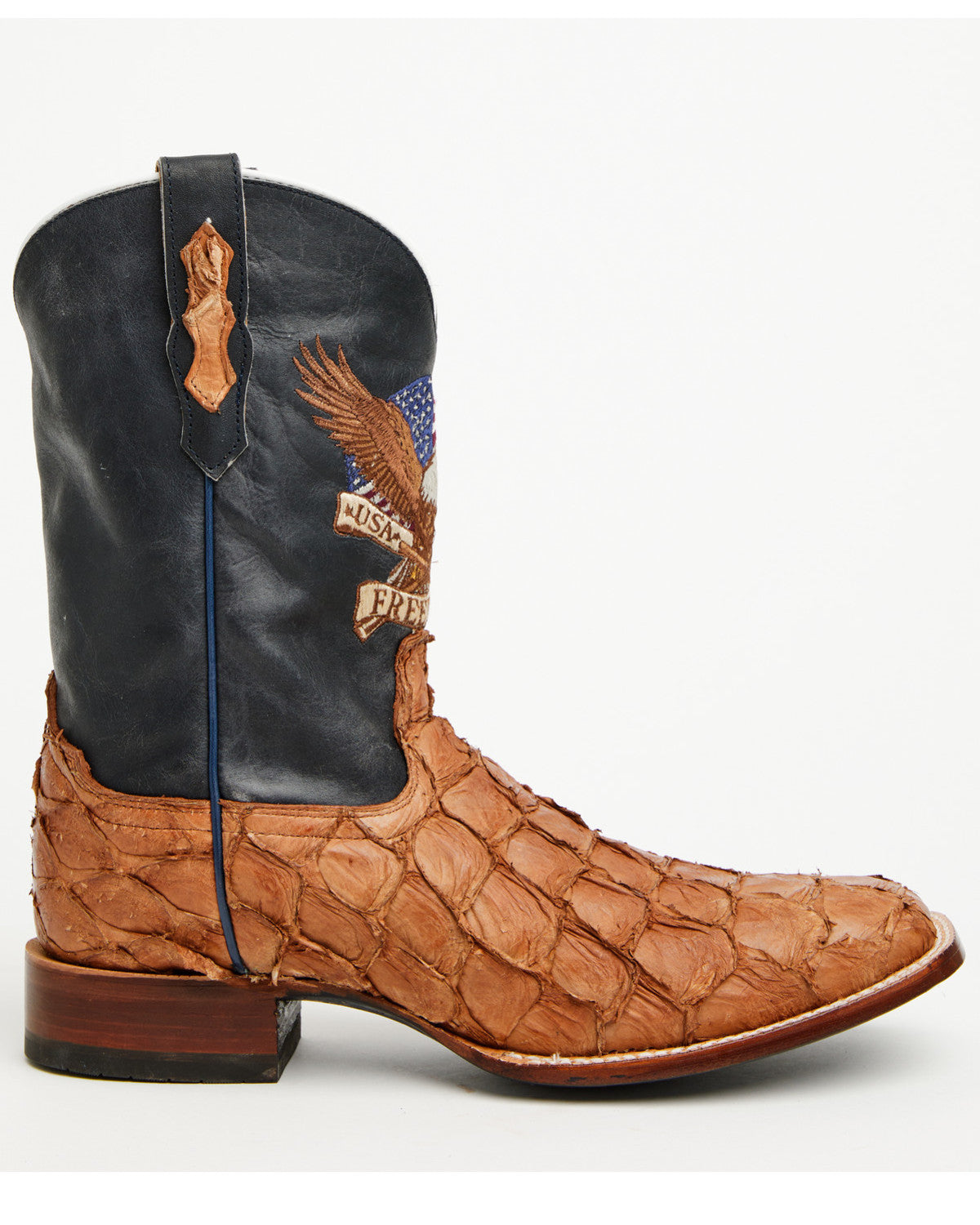 Men's America 250 Freedom Exotic Pirarucu Western Boots - B | Cody James Boots