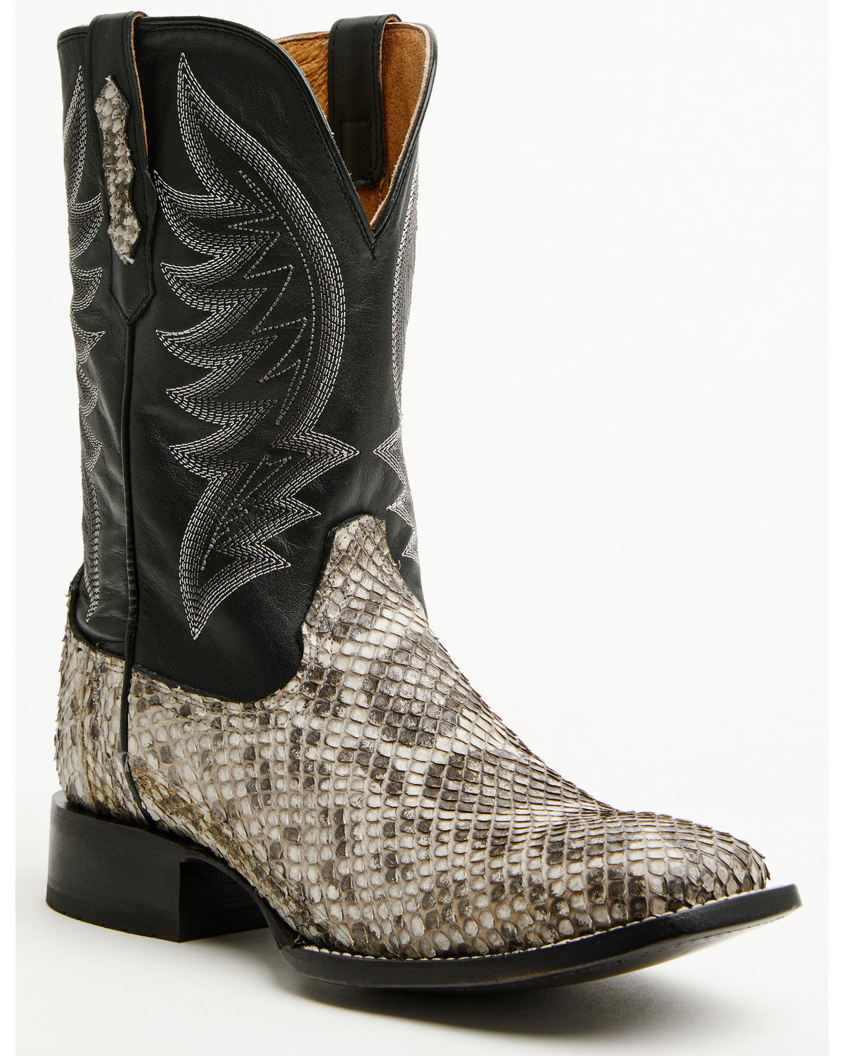 Men's Exotic Anaconda Western Boots - Broad Square Toe | Cody James Boots