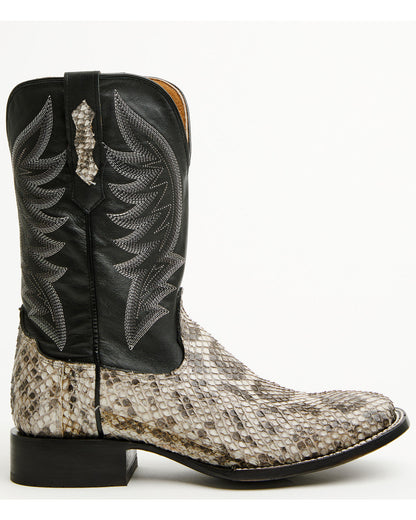 Men's Exotic Anaconda Western Boots - Broad Square Toe | Cody James Boots