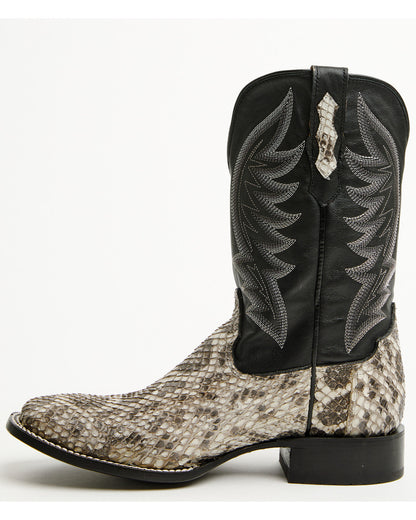 Men's Exotic Anaconda Western Boots - Broad Square Toe | Cody James Boots