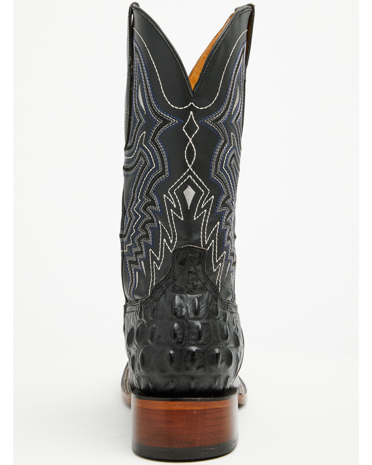 Men's Croc Print Badlands Western Boots - Broad Square Toe | Cody James Boots