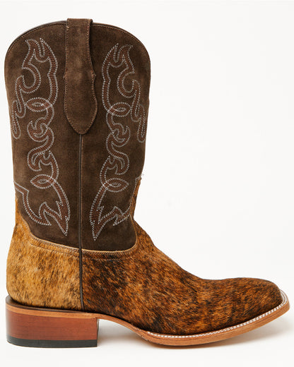 Men's Badlands Cowhide Western Boots - Broad Square Toe | Cody James Boots
