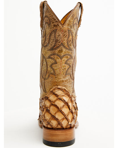 Men's Pirarucu Exotic Boots - Broad Square Toe | Cody James Boots|Accessories
