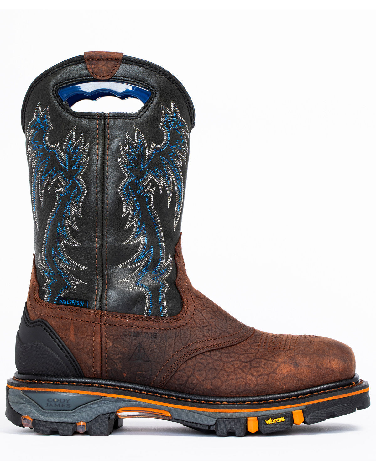 Men's 11" Decimator Waterproof Western Work Boots - Nano Co | Cody James Boots