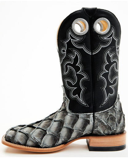 Men's Exotic Pirarucu Western Boots - Broad Square Toe | Cody James Boots|Accessories
