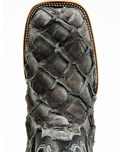 Men's Exotic Pirarucu Western Boots - Broad Square Toe | Cody James Boots|Accessories