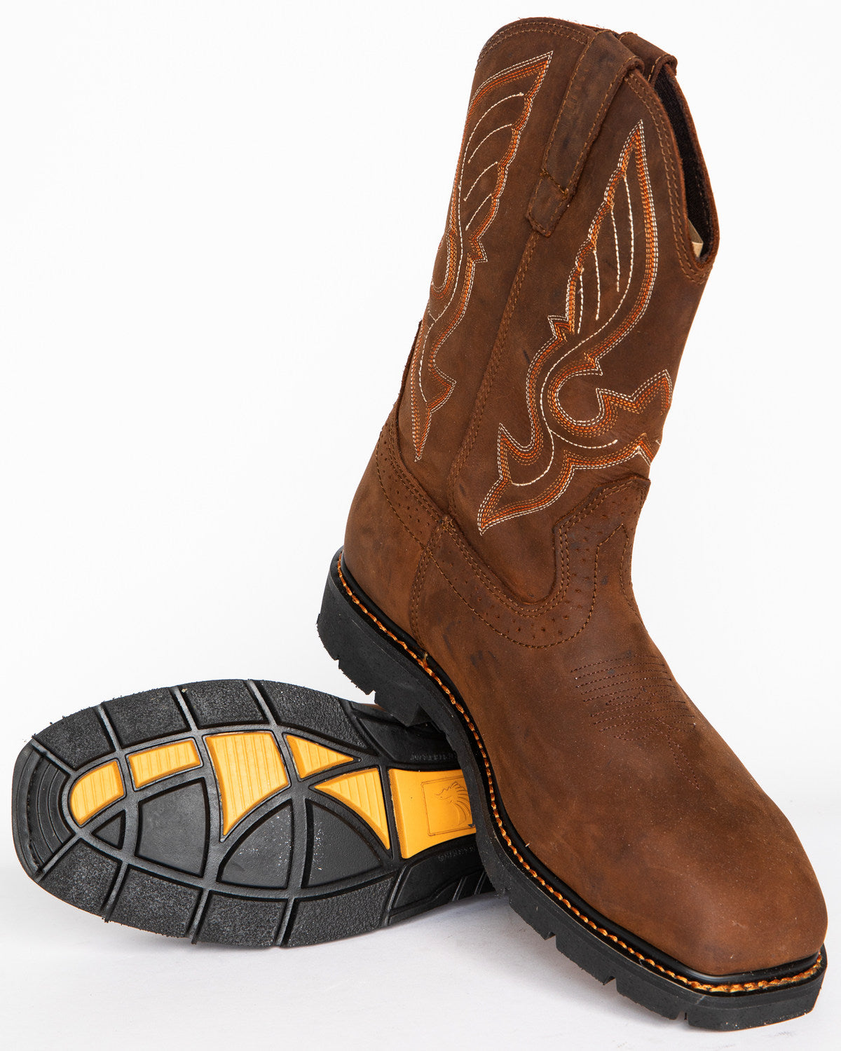 Men's 10" Waterproof Pull-On Work Boots - Composite Toe | Cody James Boots