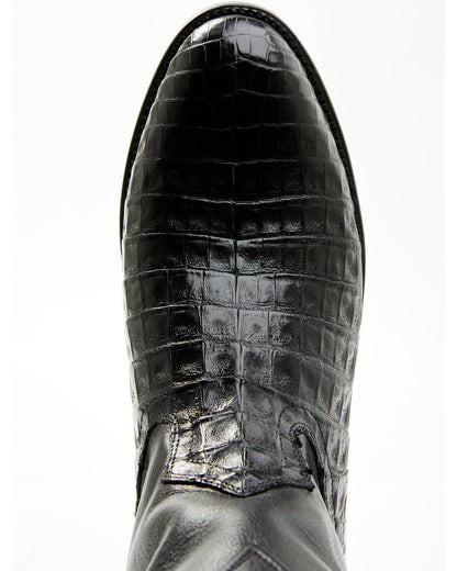 Black 1978® Men's Carmen Exotic Caiman Belly Roper Boots - | Cody James Boots