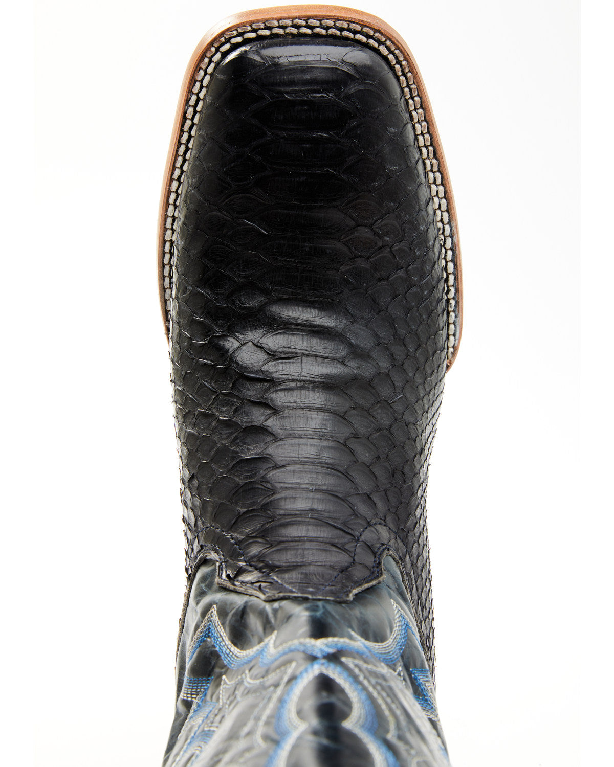 Men's Exotic Python Western Boots - Broad Square Toe | Cody James Boots