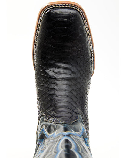 Men's Exotic Python Western Boots - Broad Square Toe | Cody James Boots