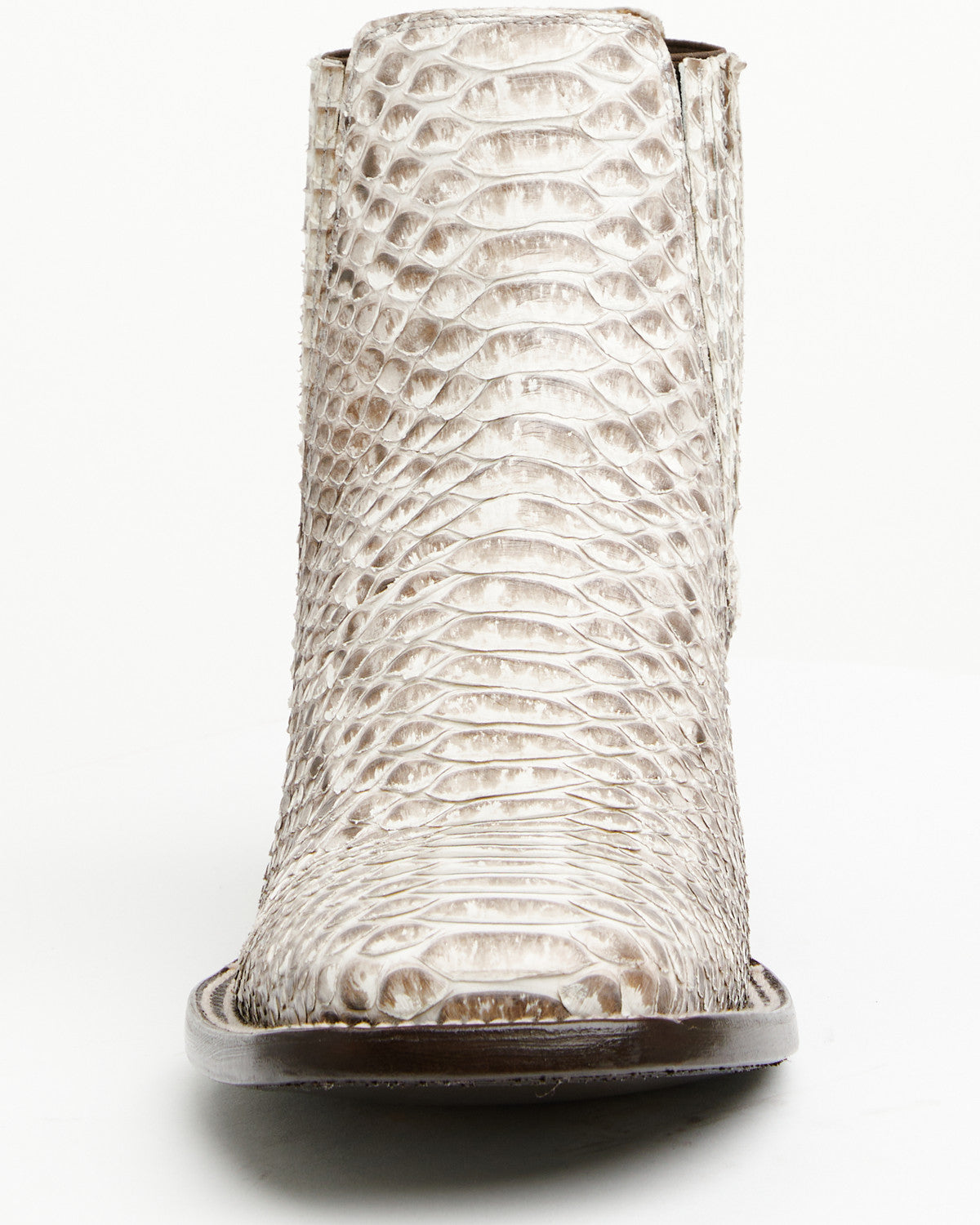 Men's Hash Exotic Python Western Ankle Boots - Broad Square | Cody James Boots