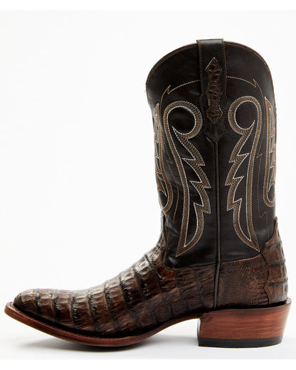 Men's Exotic Caiman Western Boots - Round Toe | Cody James Boots