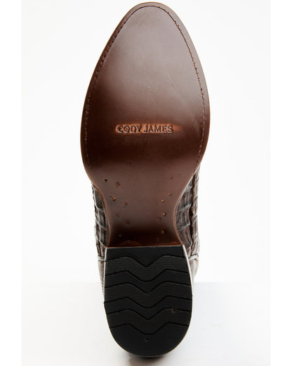 Men's Exotic Caiman Western Boots - Round Toe | Cody James Boots