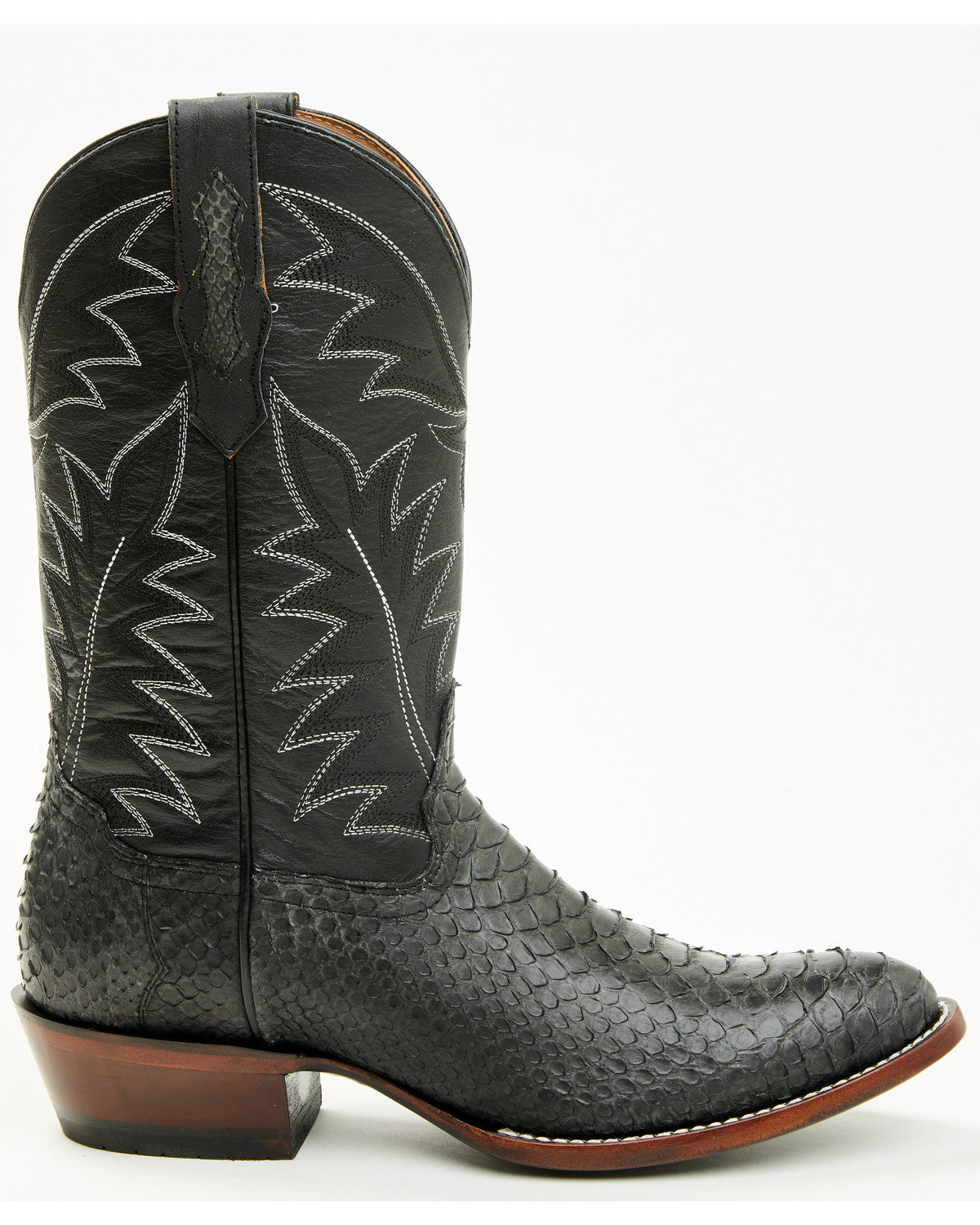 Men's Exotic Python Western Boots - Round Toe | Cody James Boots