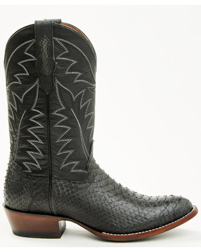 Men's Exotic Python Western Boots - Round Toe | Cody James Boots
