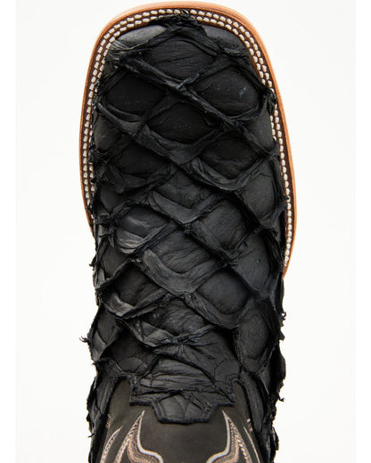 Men's Exotic Pirarucu Western Boots - Broad Square Toe | Cody James Boots|Accessories