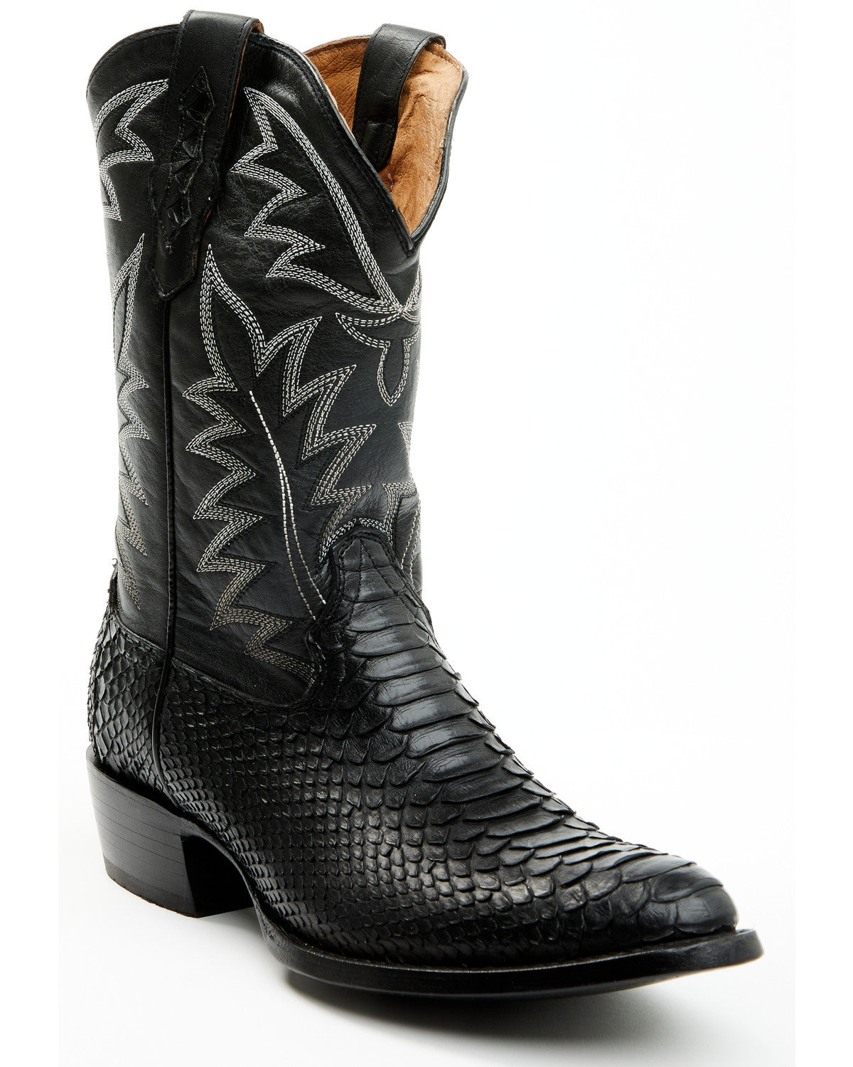 Men's Exotic Python Western Boots - Round Toe | Cody James Boots