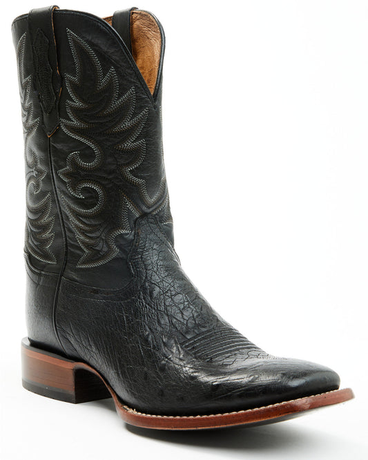 Men's Exotic Smooth Ostrich Western Boots - Broad Square To | Cody James Boots