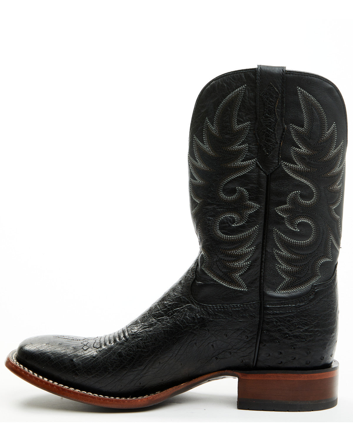 Men's Exotic Smooth Ostrich Western Boots - Broad Square To | Cody James Boots