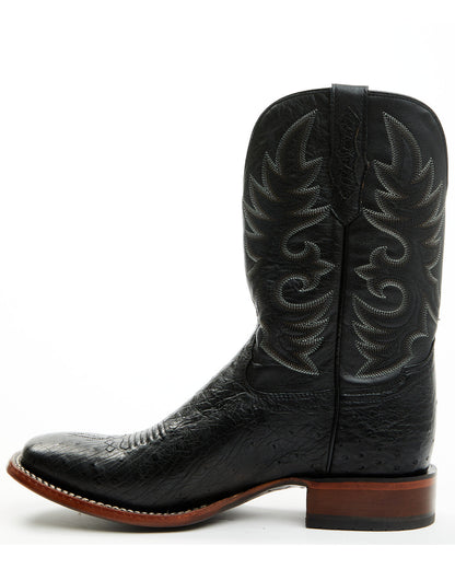 Men's Exotic Smooth Ostrich Western Boots - Broad Square To | Cody James Boots