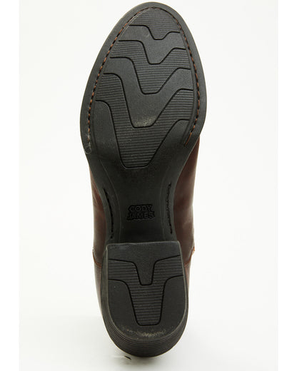 Men's Larsen Western Ankle Boots - Round Toe | Cody James Boots